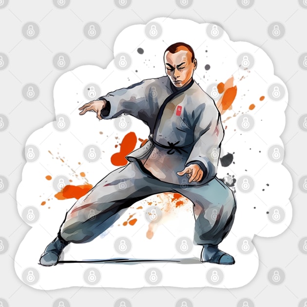 Kungfu Master Sticker by Flowerandteenager